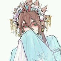 一男子和一女子拔萝卜